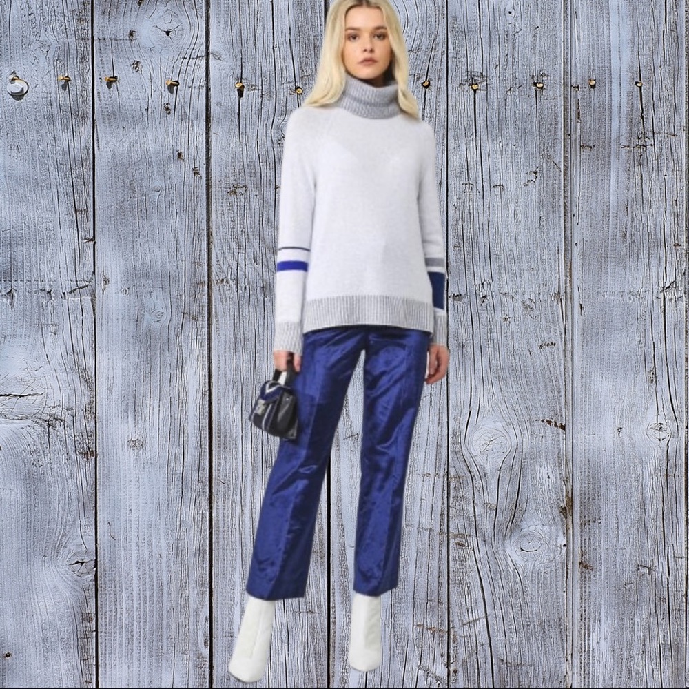 rag & bone crop velvet trouser. Size 12. NWT - Picture 5 of 10